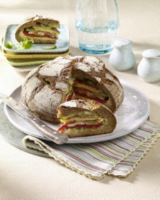 Gefülltes Party-Brot